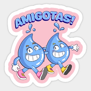 Las Amigotas Sticker